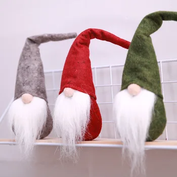 Vianočné Santa Švédsky Plyšová Látkové Bábiky Santa Gnome Škandinávskych Tomte Nisse Sockerbit Elf, Trpaslík Domov Ozdoby Tovaru