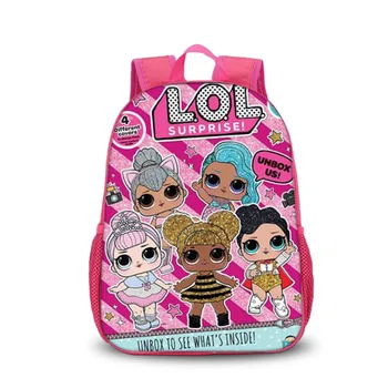 Nové L. O. L Bábiky Dievčatá Batoh Deti Cartoon L. O. L Školské Tašky Batoh Bookbag Deti Darček