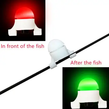 Mini LED Svetlo, Rybolov Elektronické Ryby Skus Zvukový Alarm Bell Klip Na Automatické Indukčné Tip Noc Rybársky Prút Rybárske Nástroj