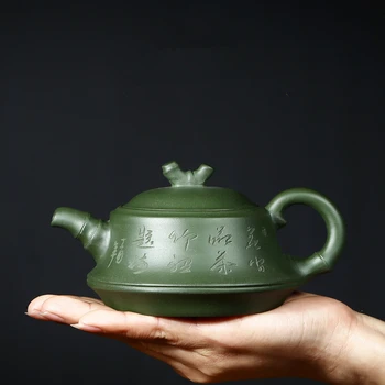 Čínsky čaj hrniec označené ručné hrniec čaju na predaj yixing čaj hrniec autentické yixing zisha republiky zelený íl čaj hrnce Čína nové