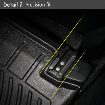 Mcrea Auto Styling 3D Luxus TPE Poschodí Nohy Podložky Pre BMW X3 G01 2018 Príslušenstvo Auto Auto Koberec Proti Sklzu Podložky