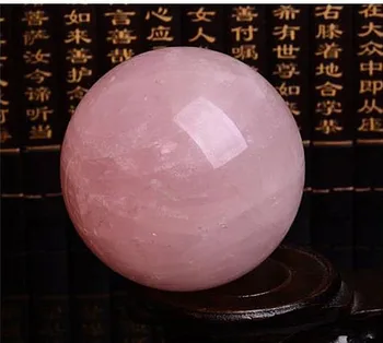150mm Prírodné kremeň prášok crystal ball reiki ozdobné kúsky prírodného kameňa domáce dekorácie príslušenstvo