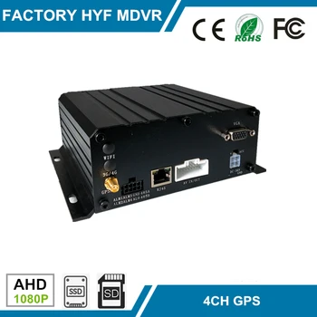 Pôvodné Hot Predaj Bezdrôtový 4CH 1080P kamerový systém MDVR s 3G/4G/WiFi