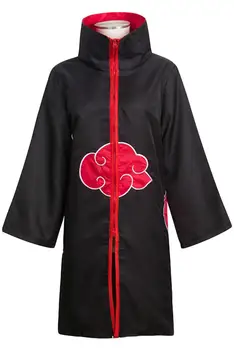 Naruto Cosplay Akatsuki Župan Cape Kabát, Unisex Oblečenie Jednotné Kostým Pre Dospelých