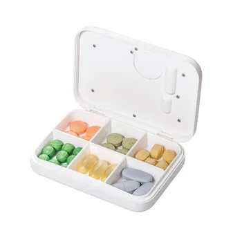Inteligentný pripomienka načasovanie domácnosti, malé medicíny okno prenosné obaly plastové úložný box elektronická medicína box