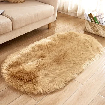 Kreatívne domáce imitácia vlnené koberce, rohože obývacia izba gauč studena-odolné podlahy mat spálňa non-slip mat LB70603