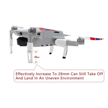 Oprava podvozkových Plnú Ochranu Ľahko Nainštalovať Rozšírenie Šok Absorpcie Drone Praktické Príslušenstvo Pre DJI Mavic Mini