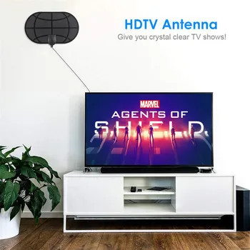 980 Míľ 4K Digitálny HDTV Indoor TV Anténa so Zosilňovačom Signálu Booster TV Polomer Surfovať Fox Anténa HD TV Antény Antény 2021
