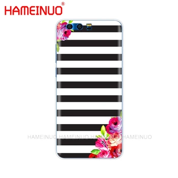HAMEINUO Zebra čierne a biele pruhy Najnovšie Módne Kryt telefónu Prípade Huawei Honor 10 V10 4A 5A 6A 7A 6C 6X 7X 8 9 LITE