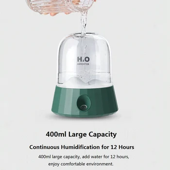 400 ML Mini Vzduchu, aby bol umoţnený Arómu esenciálneho Oleja Výustka s Romantické Čítanie USB Hmly Maker Aromaterapia Zvlhčovače