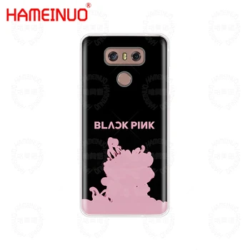 HAMEINUO BLACK PINK prípade kryt telefónu LG G7 O6 G6 MINI G5 K10 K4 K8 2017 2016 VÝKON 2 X V20 V30 2018