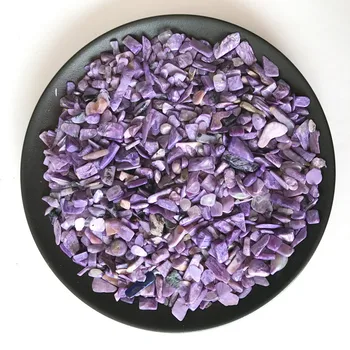 100g Prírodné Ideálny Charoite Jewel crystal štrku leštené surové drahokam kremičitý štrk rock darčeky pre uzdravenie