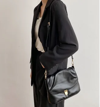 Módne dievča taška jednoduché, bežné ženské rameno posol kríža márnici žien vintage kabelky populárne h-69578