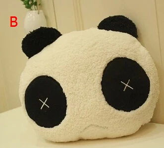 Výraz panda / plachý panda pár Shou Wu / hrdlo / Ručné Po / vankúš / vankúš