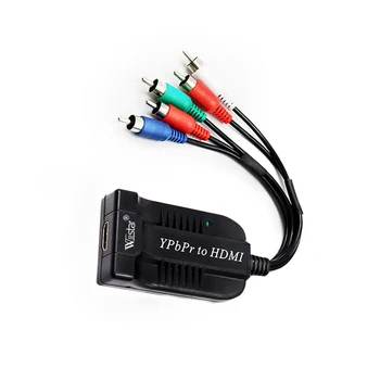 Wiistar Komponent RGB YPbPr HDMI Prevodník YPbPr/RGB+ R/L audio-HDMI Audio Video Adaptér pre XBOX HDTV