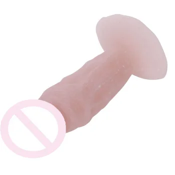 Mäkké Malé Dildo Realistický Penis s Prísavkou Sexuálne Hračky pre Ženy, Ženská Masturbácia Análne Dildo Sex Produkty