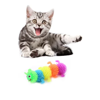Relax Tlak Psa Mačky hry Napodobňujú Mäkkej Gumy Zvierat-tvarované Zábavné Multi-Farebné Hračka pre Mačky