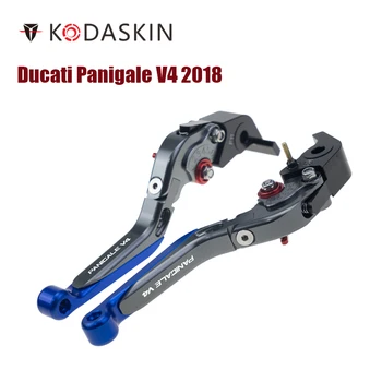 KODASKIN Ľavej a Pravej Skladacie Rozšíriteľný Brzdové Páčky Spojky pre Ducati Panigale V4 v roku 2018