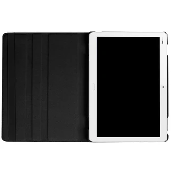 360 Rotujúce Prípade Huawei MediaPad M3 Lite 10 10.1 BAH-W09 BAH-AL00 Tablet Funda PU Kožené zahŕňať Prípady, pre Huawei Lite 10 M3