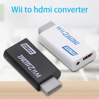 Pre WII HDMI Prevodník, 1080P HD Výstup Pripojenie Adaptéra, 3,5 mm Jack Audio Výstup Prevodníka