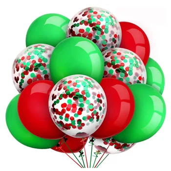 81pcs Santa Claus Latexový Balón Konfety Ballon Reťazca Nový Rok Veselé Vianoce Baloons Narodeninovej Party Dekorácie, Detský Vianočný Strom