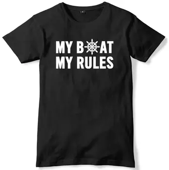 Moja Loď Moje Pravidlá Mens Zábavné Unisex Tričko