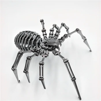 Urob si sám Zostaviť Model Auta 3D Spider Hádanky Nehrdzavejúcej Ocele, Montáž Odnímateľný Modely Puzzle Domáce Dekorácie Najlepší Darček
