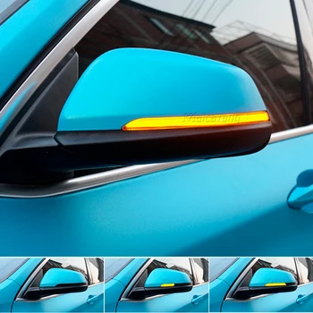 Pre BMW X1 F48 2016-2018 2 Séria F45 F46 X2 F39 LED Dynamický Zase Signálneho Svetla Flasher Blinker Sekvenčné Bočné Zrkadlo Indikátor