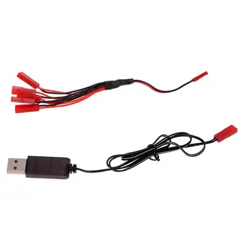 3,7 V Lipo batérie, nabíjačky, USB konektor JST1~5 nabíjací kábel