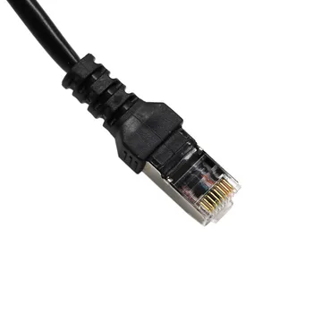 1 až 3 Zásuvky LAN Siete Ethernet RJ45 Plug Splitter Extender usb sata kábel usb stúpačky karty rj45 konektor dvi-d, vga, dual psu