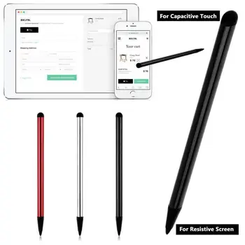 2 ks Kapacitný Univerzálny Pero na Kreslenie Dotykový Displej dotykové Pero, Ceruzka pre iPhone/Samsung/Tablet iPad Multifunkčné Pero na Dotykový displej