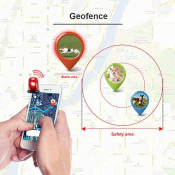 TKSTAR Mini Pet GPS Tracker TK911 reálnom čase Sledovanie Psa Finder GSM Lokátora WiFi Crawler Nepremokavé Geofence Zadarmo Sledovať Softvér
