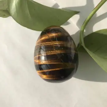 Špeciálne tigrie oko kameň vajcia, prírodný krištáľ Reiki liečenie darček
