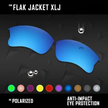 OOWLIT Šošovky Náhrada Za Oakley Flak Jacket XLJ Polarizované slnečné Okuliare - Viac Farieb