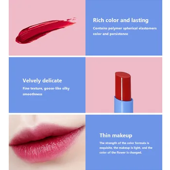 Matné Farby Rúžu Rúže, Dlho-trvajúce Nepremokavé, Ľahké Farba make-up Lip Tint