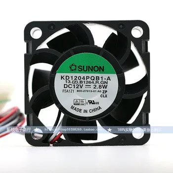 Pôvodný Pre Sunon KD1204PQB1-40*40*28 mm 40 mm, DC12V 2.8 W 1U prípade server menič chladiaci ventilátor