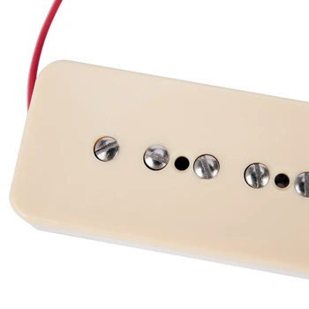 Sada P90 Elektrická gitara Soapbar Single Coil Snímače S 90 Mydlo bar Snímače - žltá