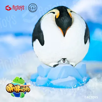 Skutočné tuku zvierat Q verzia radu lev tesnenie penguin králik anime periférne hračky populárne ploche počítača dekorácie roztomilý darček