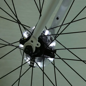 Cyklistické Svetlo Predné Koleso/Zadný Náboj Dekorácie Svetelné LED Hovoril Varovanie Lampa v Noci Bezpečnosť na Koni Lampa Cyklistické Príslušenstvo