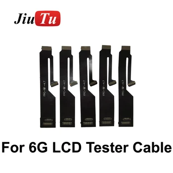 5 ks LCD Displej Testovanie Dotykový Displej Rozšírenie Tester Test Flex Kábel Pre iPhone 6 G 6 Plus 6 Plus 7 7 Plus 8G 8 Plus