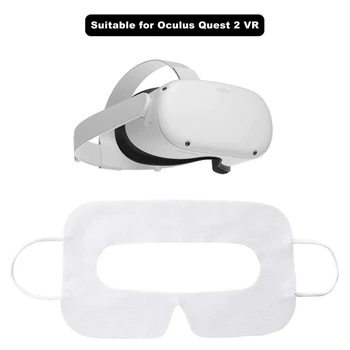 100KS Priedušná Jednorazové Očná Maska Pre Oculus Quest 2 VR Headset Náhradné Oko Pokrytie Hygieny Oko Pad Pre Quest2 Príslušenstvo