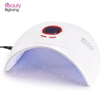 BeautyBigBang 36 / 12 UV LED Lampa Na Nechty, Vlasy Led LCD Displej Ice Lampa Manikúra Gélové Nechty Lampa Lampa Sušenie