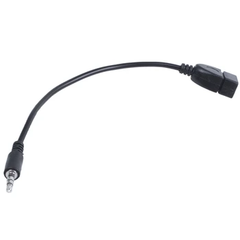 Top Ponuky USB, jack, AUX, 3,5 mm jack pre údaje o nabíjací kábel, čierny