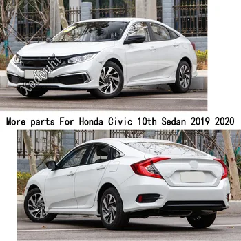Auto Kryt Výbava zadné Zadné Dvere Okná Žalúzie Rolety Stick na Čítanie Rám Pre Honda Civic 10. Sedan 2019 2020 2021