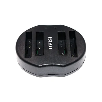 DVISI NB-4L NB-5L Duálny USB Nabíjačka pre Canon IXUS 990 980 860 970 230 30 40 70 75 80 110 120 130 220 JE HS SX200 SX230 HS