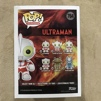 2019 SDCC Exkluzívne Funko pop Úradný Svietiť v tme Ultraman #764 Vinyl Obrázok Zberateľskú Model Hračka s Originál Krabici
