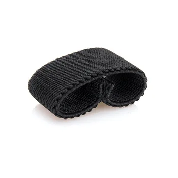 Keper elastické čierny pás krúžok pás slučky plátno pás chvost klip spona na opasok príslušenstvo