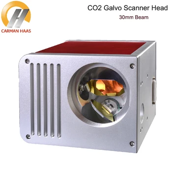 Vysoká Kvalita Hospodárskeho Vstup Lúč 30 mm CO2 Laser Galvo Hlavu Galvo Skener Hlava pre Laserové Značenie