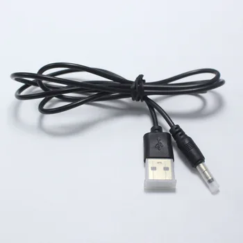 NinthQua 1pcs 3.5*1.35 mm Samec Konektor na USB 2.0 s Prachu Prípade JEDNOSMERNÉHO Napájania Zapojte Predlžovacie Šnúry Reproduktor Konektor 1 Meter