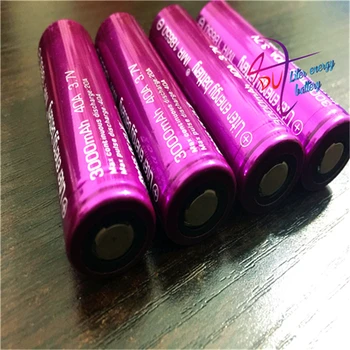 4pcs/veľa Notebook Batérie 3000mah Nabíjateľná batéria pre Elektronické Cigarety Box Mod Vysokej Kvality s akumulátorom prípade darček